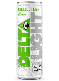 Delta Light 5MG THC Squeeze of Lime 12oz 4pk Cn
