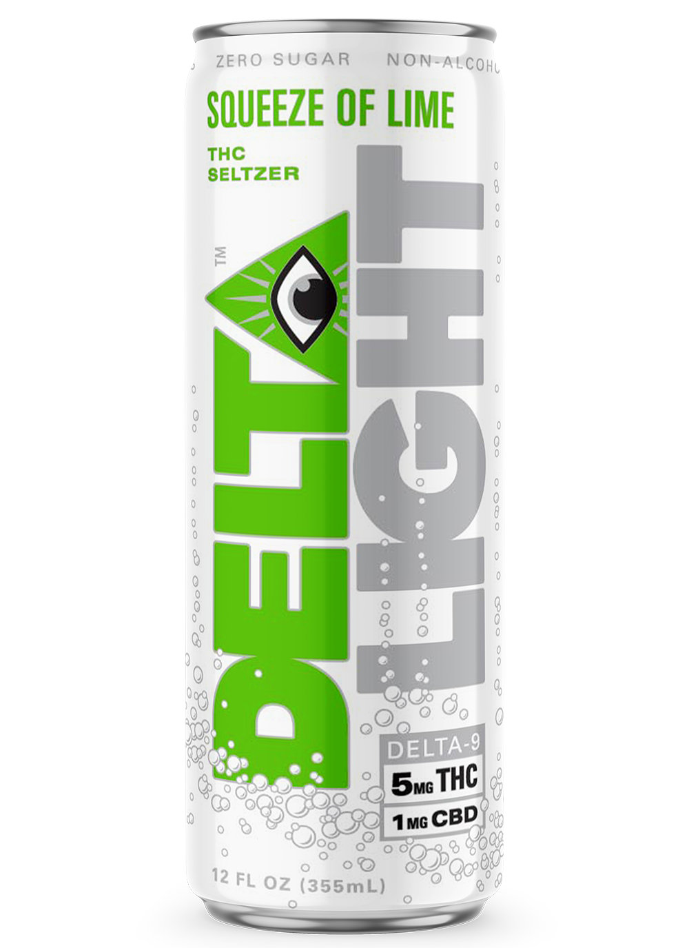 Delta Light 5MG THC Squeeze of Lime 12oz 4pk Cn