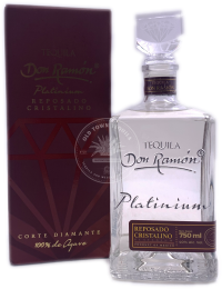 Don Ramon Platinium Reposado Cristalino Tequila 750ml