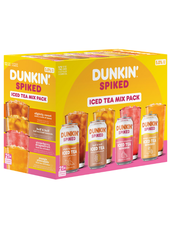 Dunkin Spiked Iced Tea Mix Pack