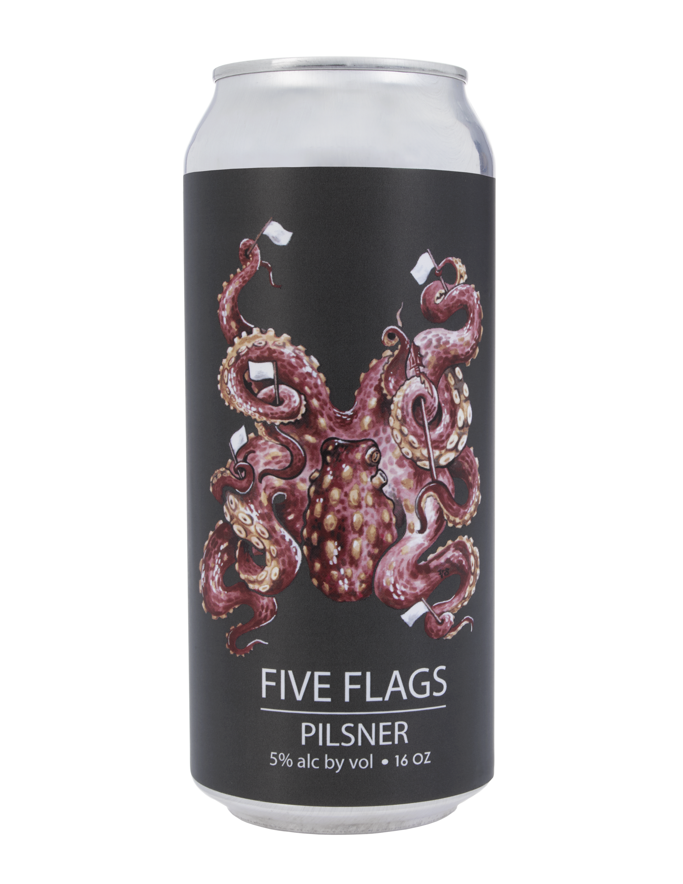 Escape Five Flags Pilsner 16oz 4pk Cn
