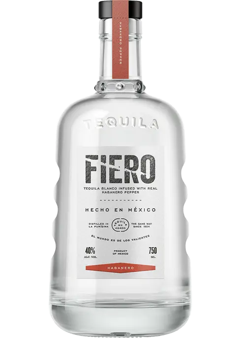 Fiero Blanco Tequila Habanero