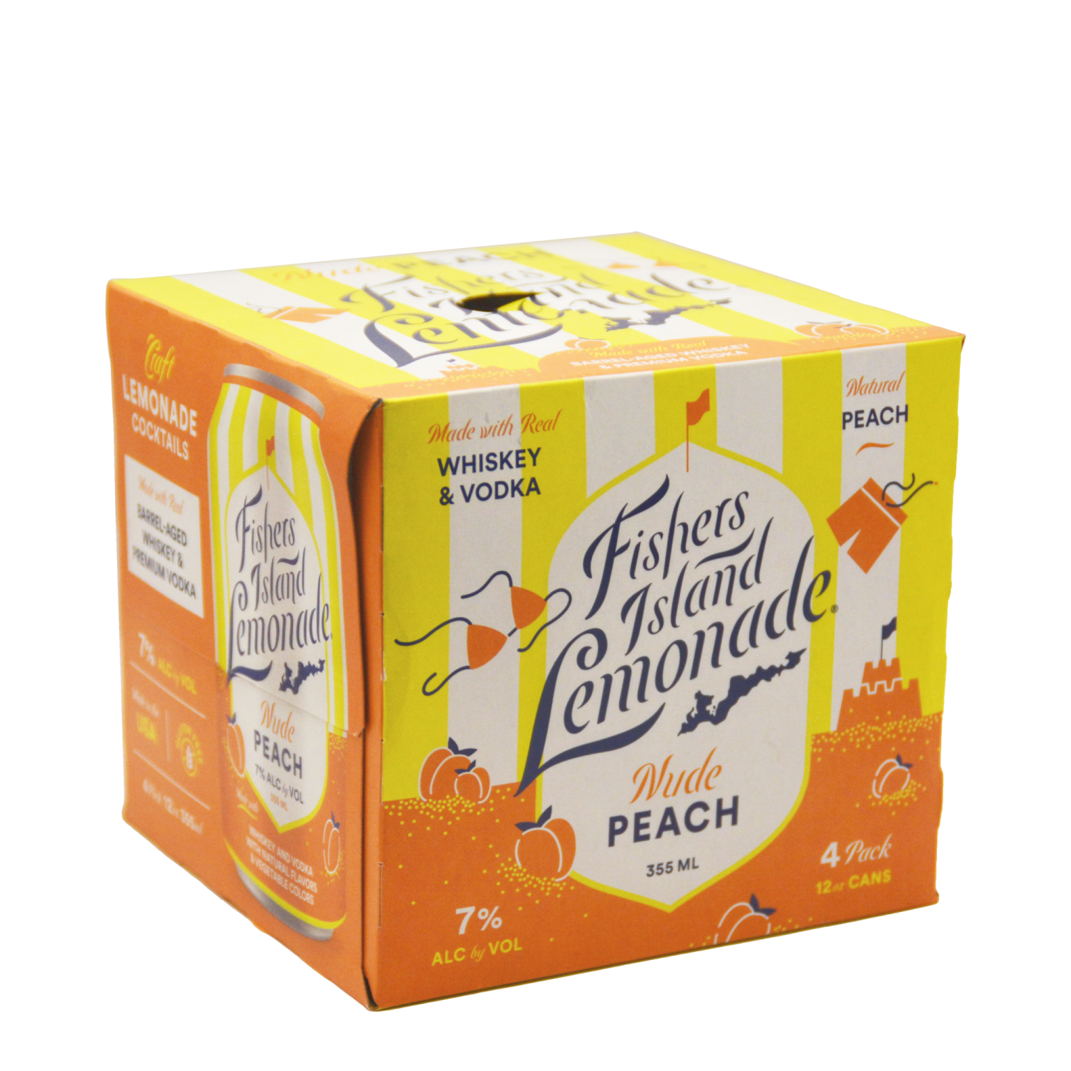 Fishers Island Lemonade Nude Peach 4pk Cn
