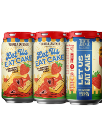 Florida Avenue Let Us Eat Cake Strawberry 12oz 6pk Cn
