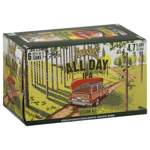 Founders All Day IPA 12oz 6pk Cn