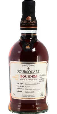 Foursquare Equidem Single Blended Rum 750ml
