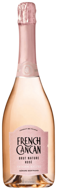 French Cancan Brut Nature Rose 750ml