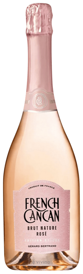 French Cancan Brut Nature Rose 750ml