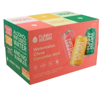 Funny Water Citrus Variety Pack 12oz 6pk Cn