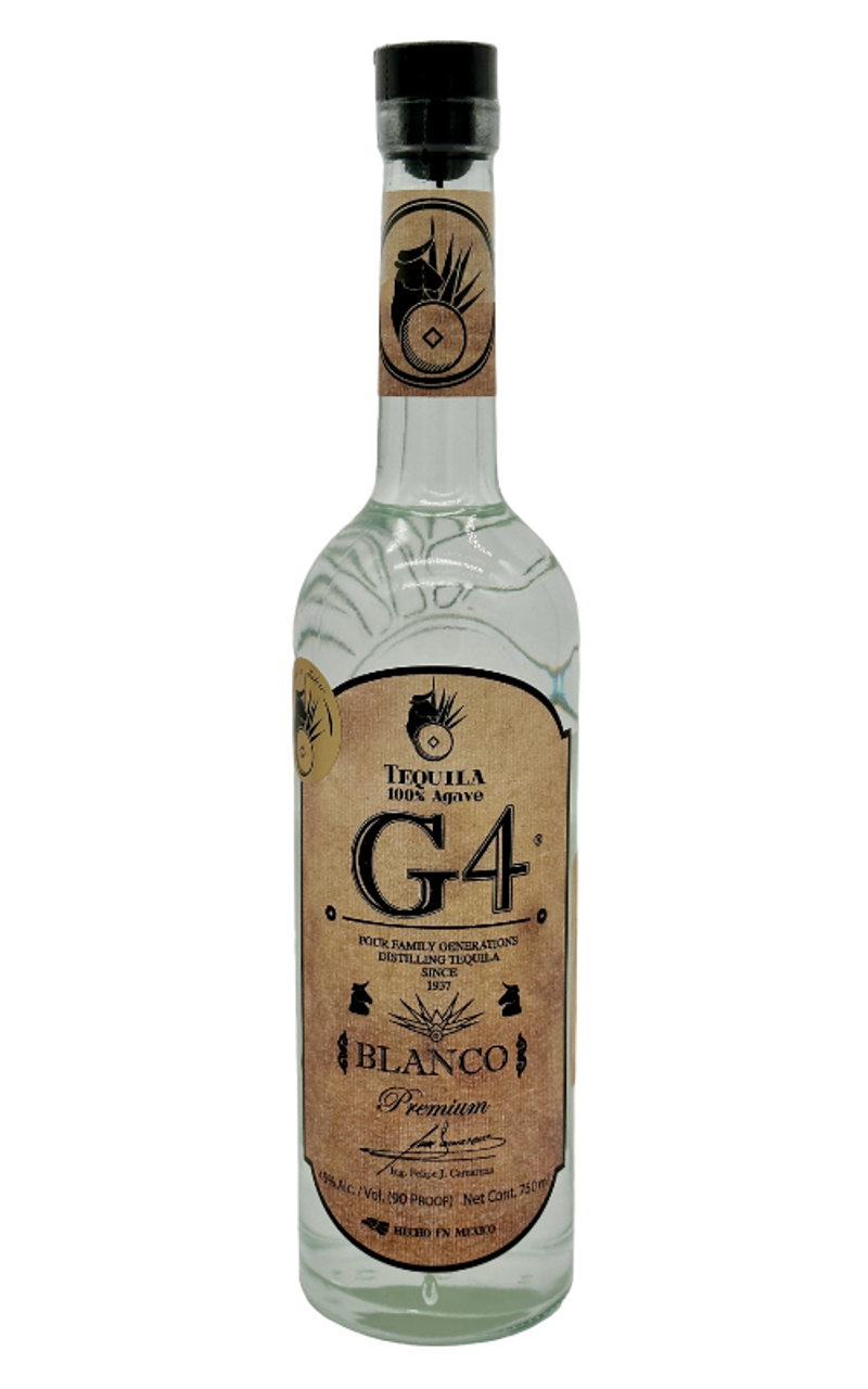 G4 Blanco Fermentada de Madera Tequila 750ml