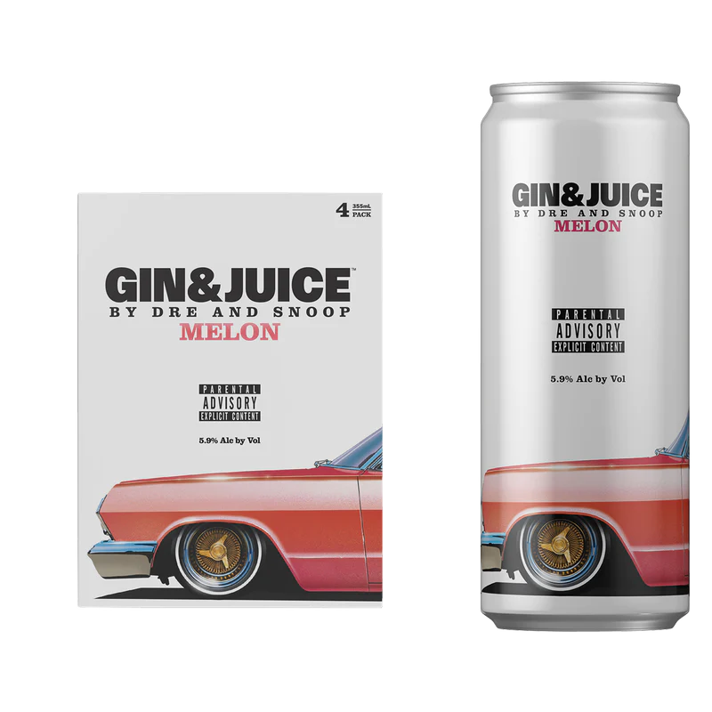 Gin & Juice Melon 4pk 12oz Cn