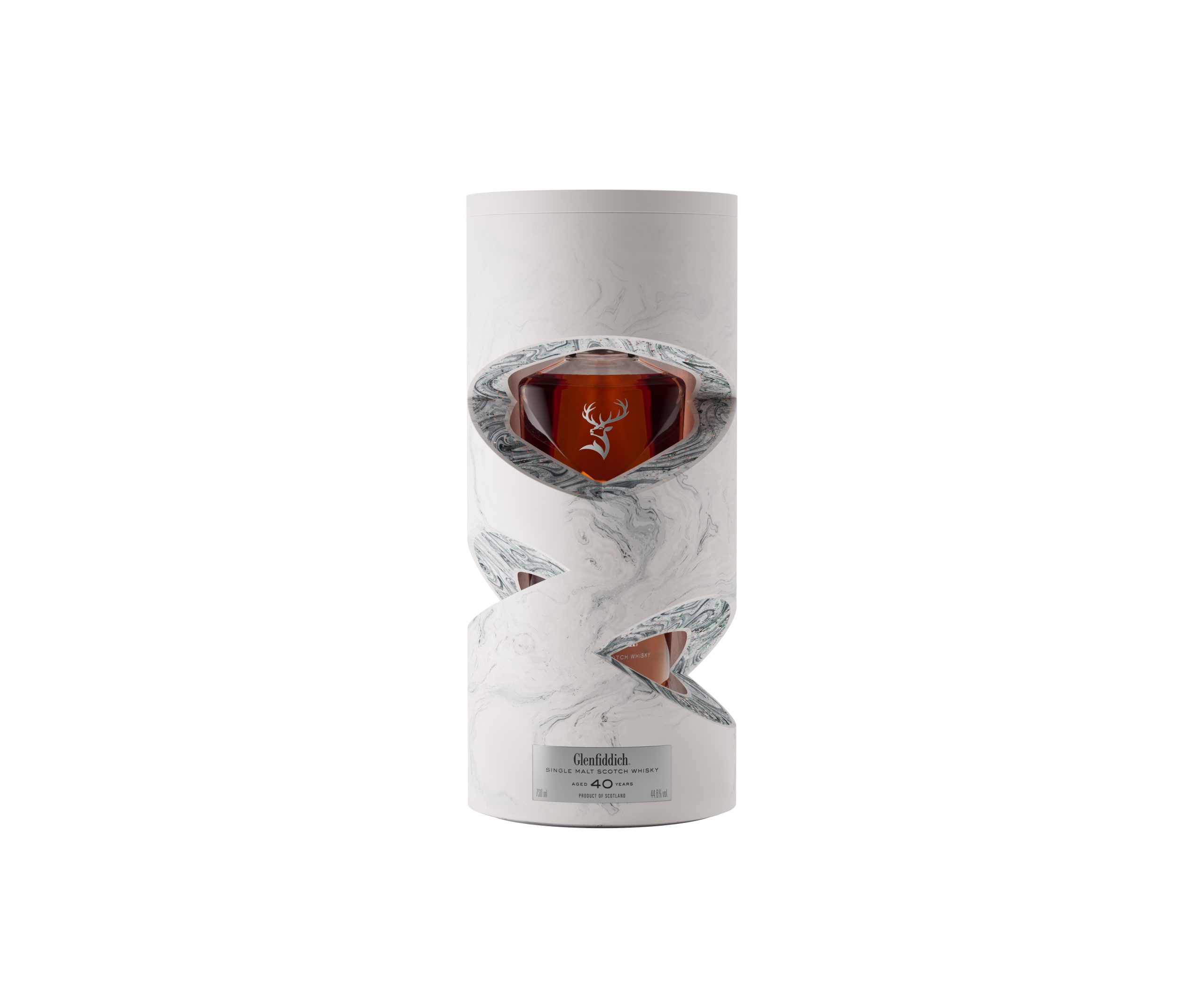 Glenfiddich 40yr Bottle Shot in case