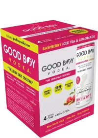 Good Boy John Daly Raspberry Iced Tea & Lemonade 4pk Cn