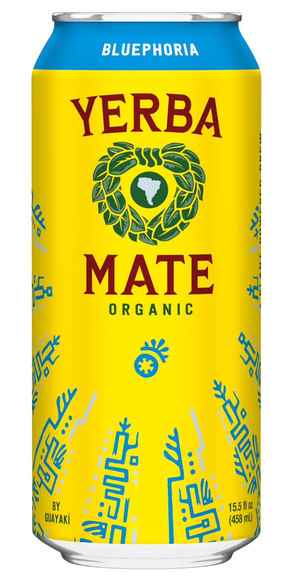 Guayaki Yerba Mate Bluephoria 15.5oz Cn