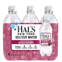 Hal's NY Black Cherry Seltzer