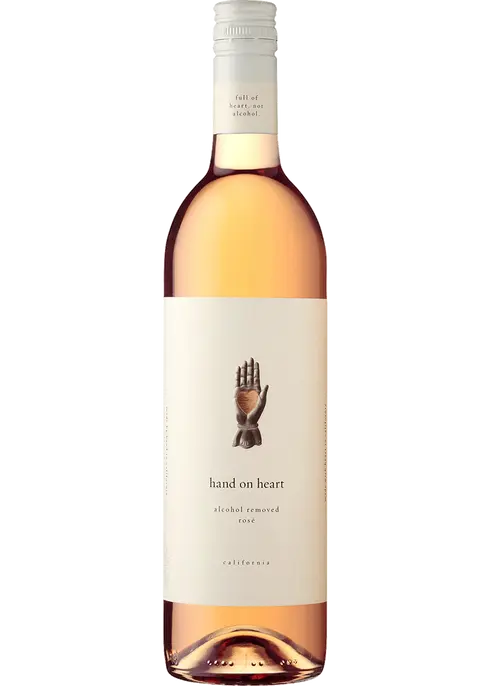 Hand On Heart Non Alcoholic Rose 750ml