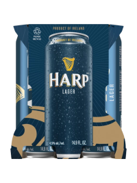 Harp Lager 14.9oz 4pk Cn