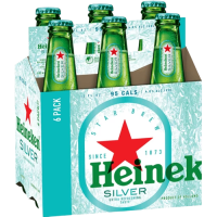 Heineken Silver Lager 12oz 6pk Btl