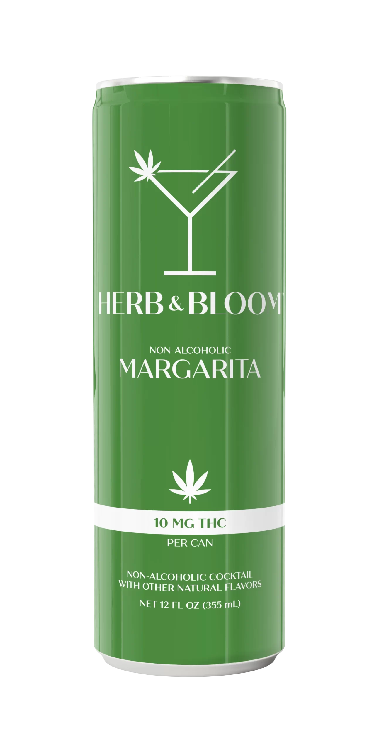 Herb & Bloom Margarita 10mg THC 12oz 4pk Cn