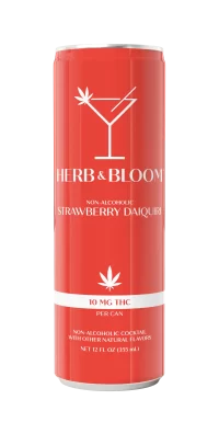 Herb & Bloom Strawbery Daiquiri 10mg THC 12oz 4pk Cn