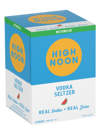 High Noon Hard Seltzer Watermelon 12oz 4pk Cn------------------------