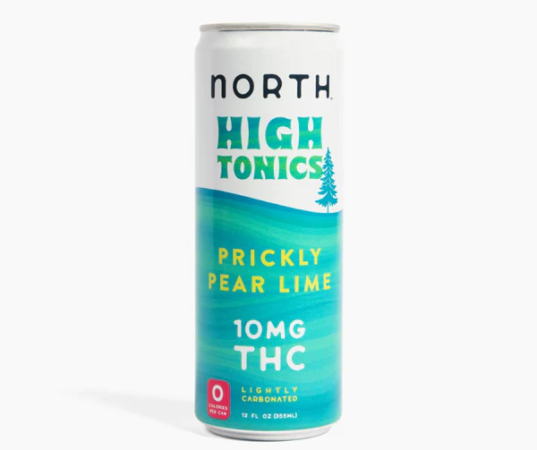 High Tonics 10mg THC Prickly Pear Lime 12oz 4pk Cn