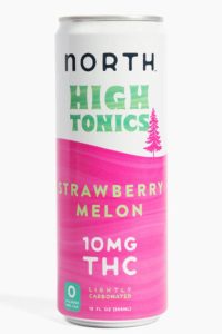 High Tonics 10mg THC Strawberry Melon 12oz 4pk Cn