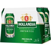 Hollandia Premium Lager 12oz 6pk Cn