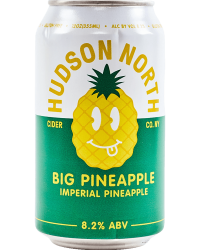 Hudson North Big Pineapple Cider 12oz 6pk Cns