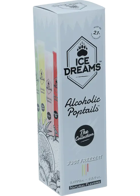 Ice Dreams the Collection Poptails 8pk