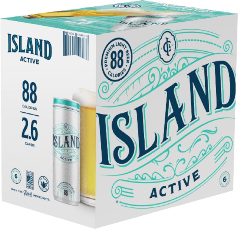 Island Active Lager 12oz 12pk Cn