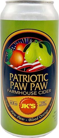 JK Scrumpy Patriotic Paw Paw 16oz 4pk Cn