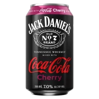 Jack Daniels & Coca Cola Cherry 4pk Can