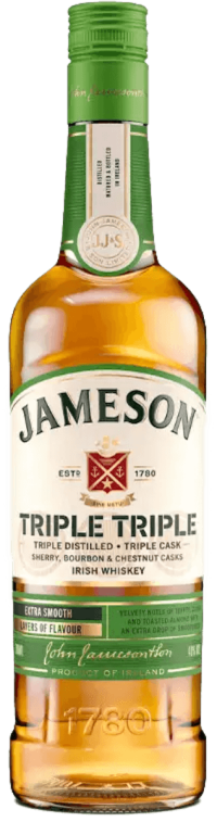 Jameson Irish Whiskey Triple Triple 750ml