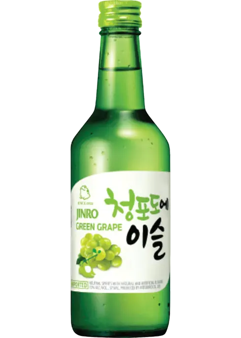 Jinro Chamisul Green Grape Soju 375ml