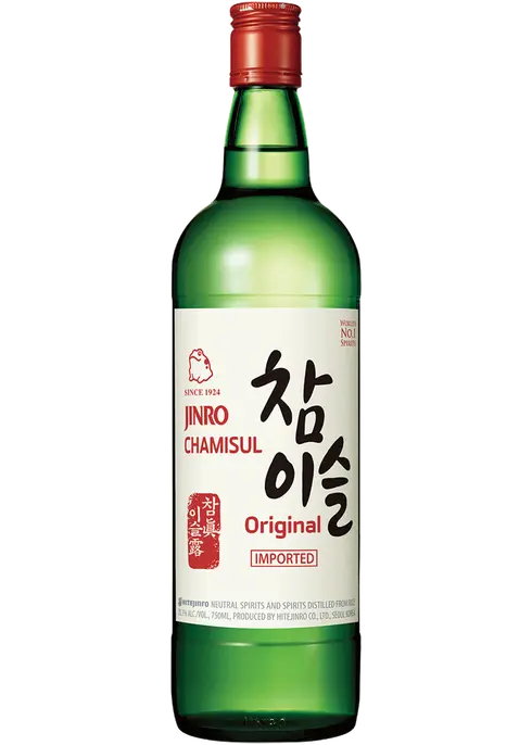 Jinro Chamisul Original Soju 750ml