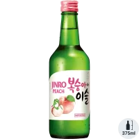 Jinro Chamisul Peach Soju 375ml
