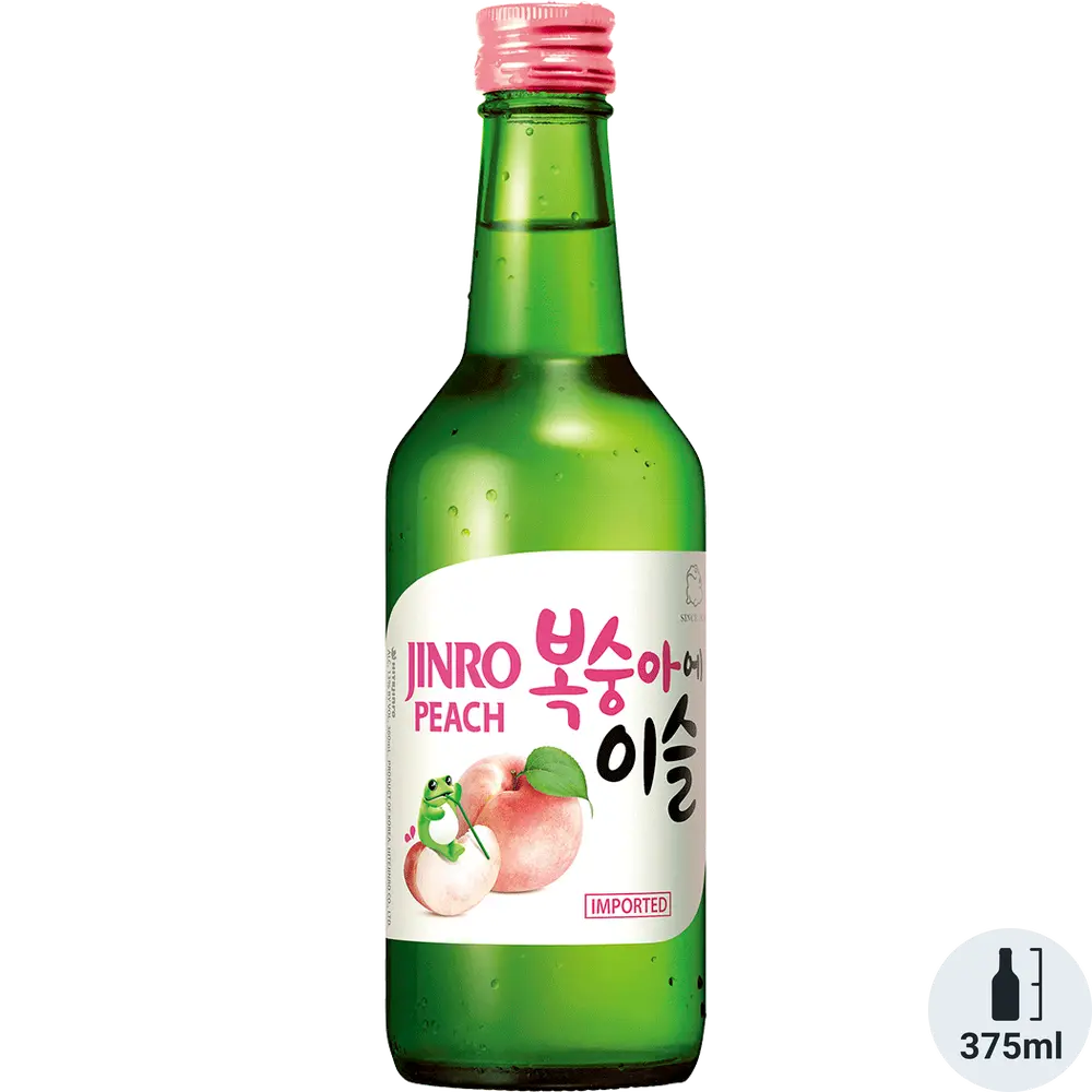 Jinro Chamisul Peach Soju 375ml