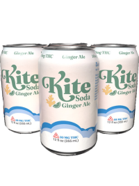 Kite Soda THC 10mg Ginger Ale 4Pk