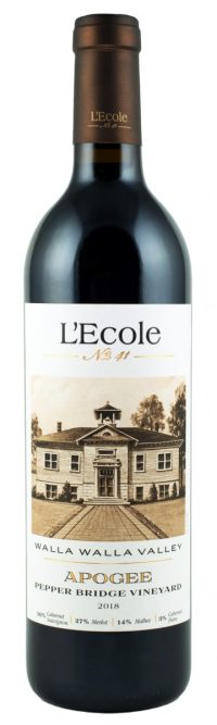 L Ecole No 41 Pepper Bridge Apogee Red 750ml
