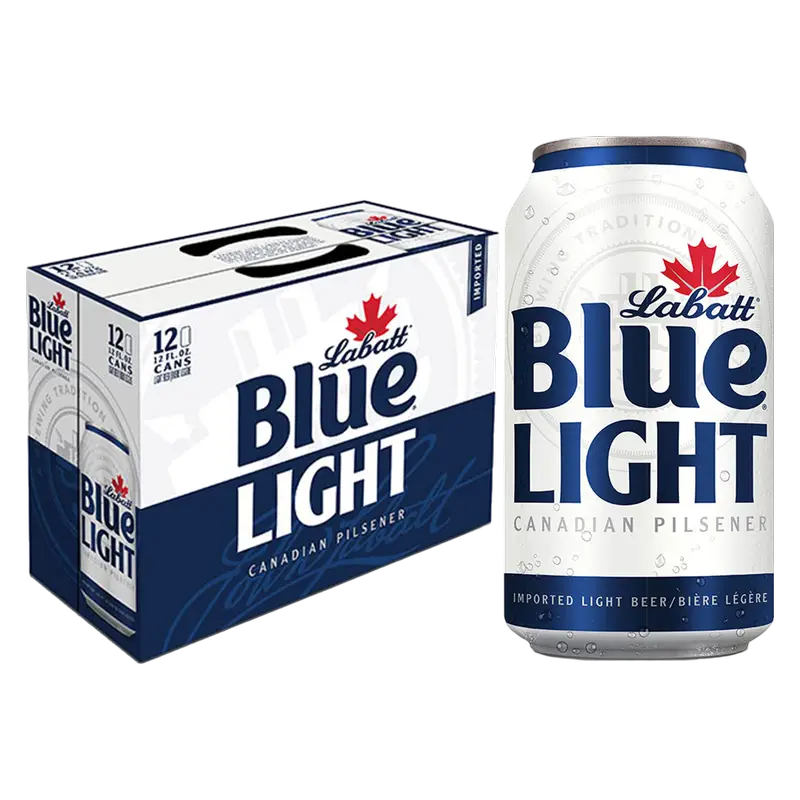Labatt Blue Light 12oz 12pk Cn