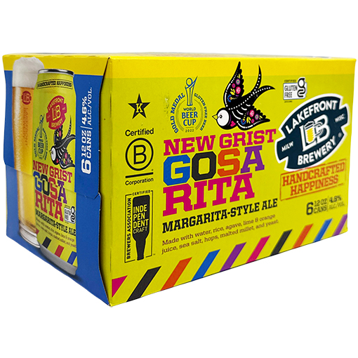 Lakefront New Grist Gose A Rita12oz 6pk Cns