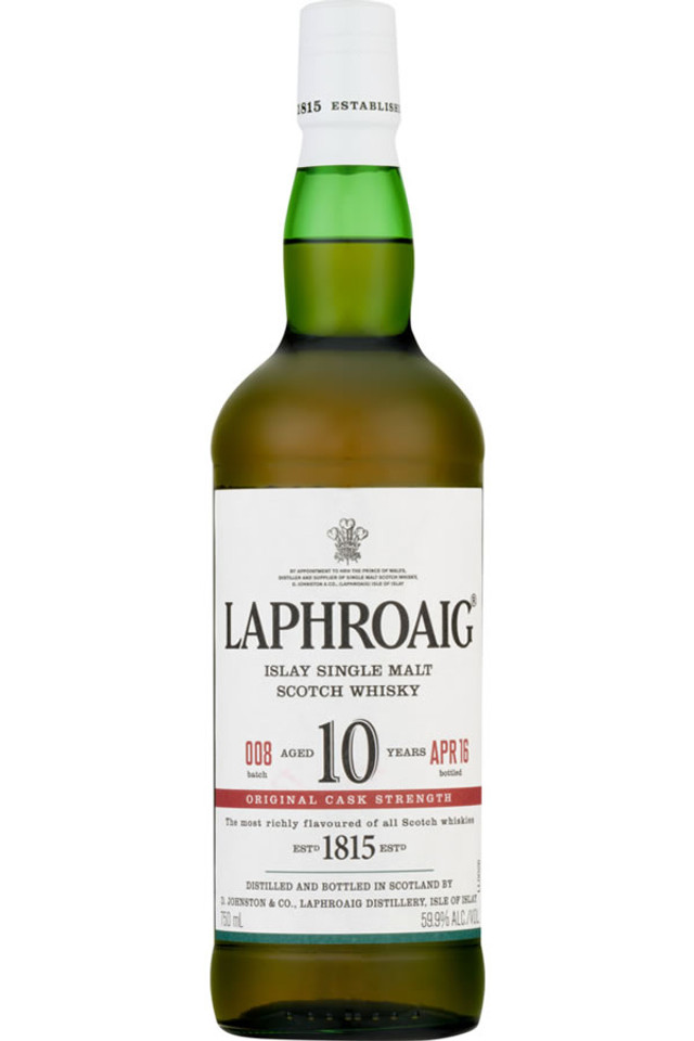 Laphroaig 10Yr Cask Strength 750ml