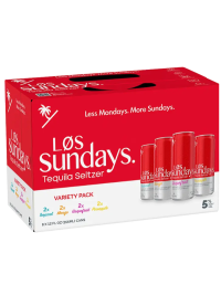Los SUndays Tequila Seltzer Variety 12oz 8pk Cn