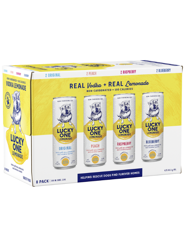 Lucky One Lemonade 8pk