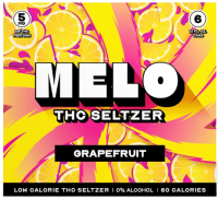 Melo Grapefruit Seltzer THC 5mg 12oz 6pk cn