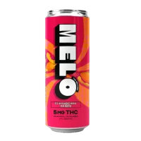 Melo Strawberry Mango THC Seltzer 5mg 12oz 6pk cn