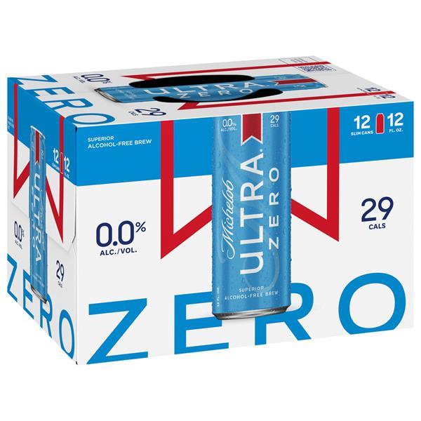 Michelob Ultra Zero 12oz 12pk Cn