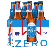 Michelob Ultra Zero NA 12oz 6pk Btls