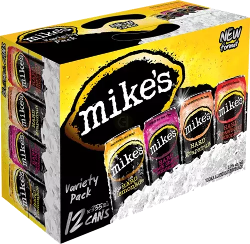 Mikes Harder Variety Pack 12oz 12pk Cn